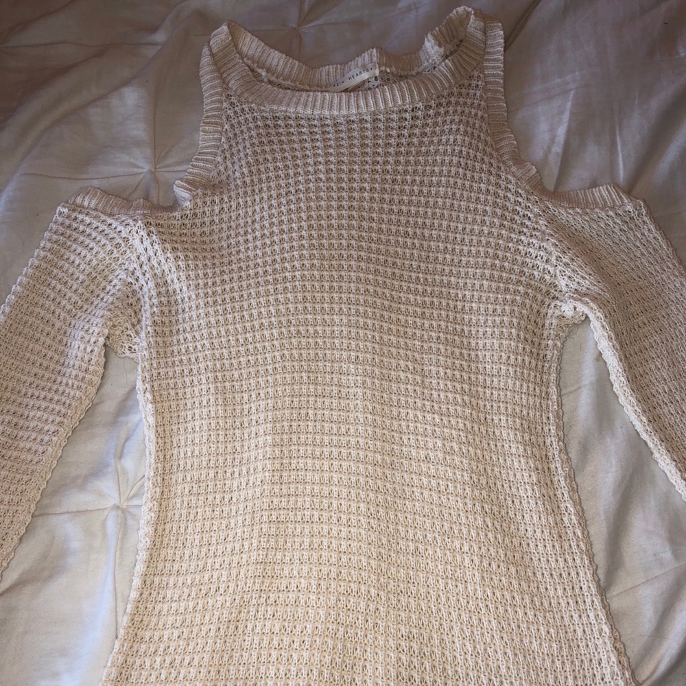 L.A. Hearts off the shoulder sweater